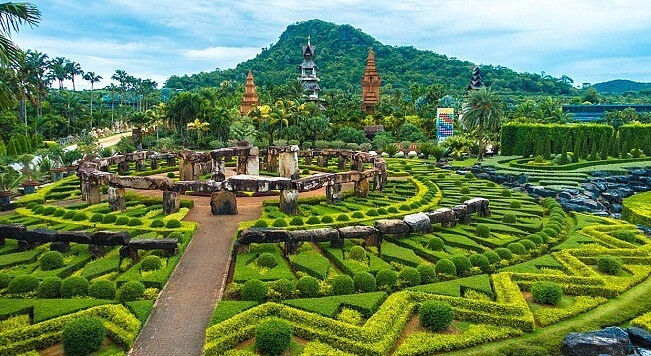 Làng văn hoá Nong Nooch (Nguồn: Sưu tầm)